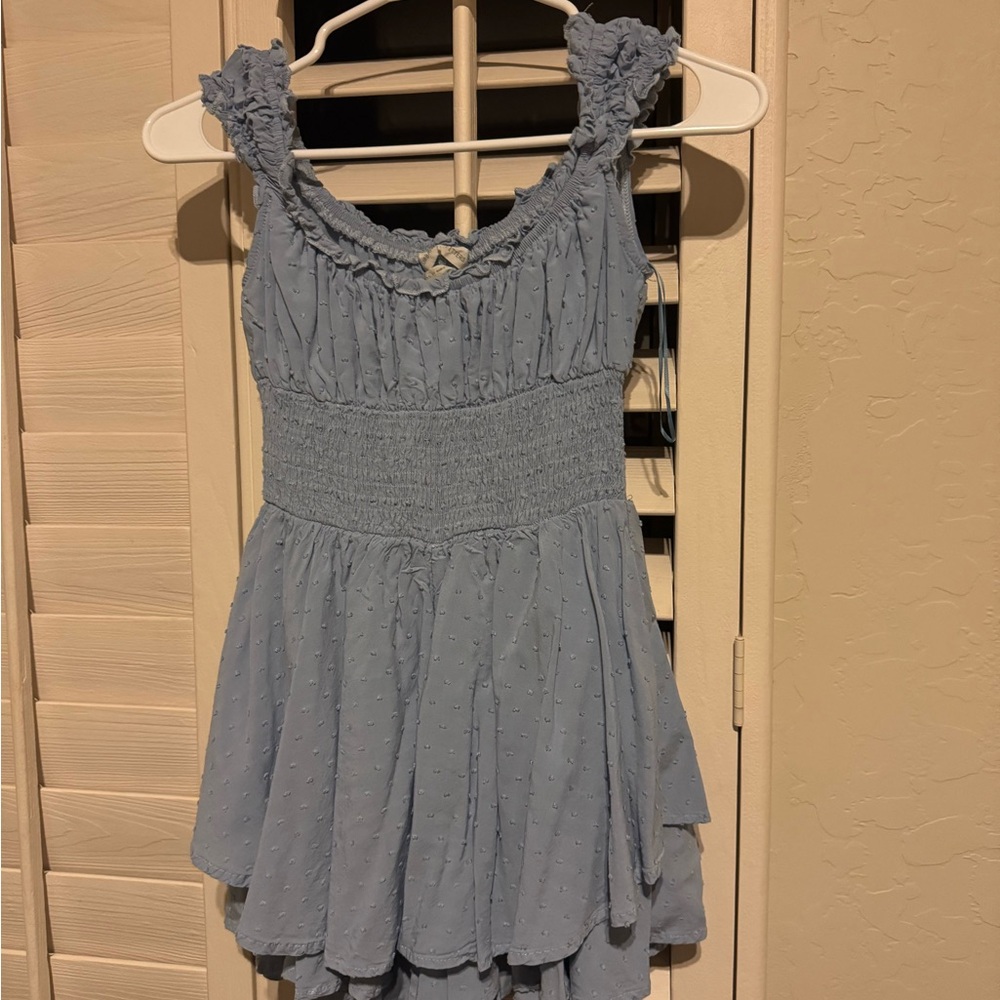 Urban Outfitters Light Blue Romper Dress xs